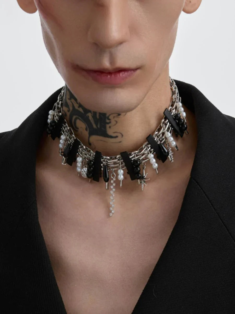 [STRUC TON] STRUC TON PUNK NECKLACE   FA102