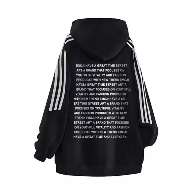 Men’s Classic American Streetwear Logo Sweatshirt – Minimalist Essential Pullover   FE0326