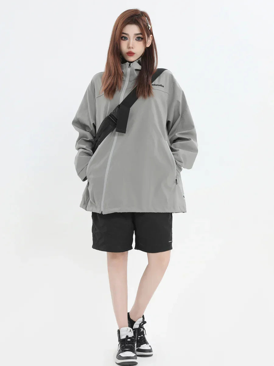 [INSstudios] AMERICAN OBLIQUE ZIPPER FE0482