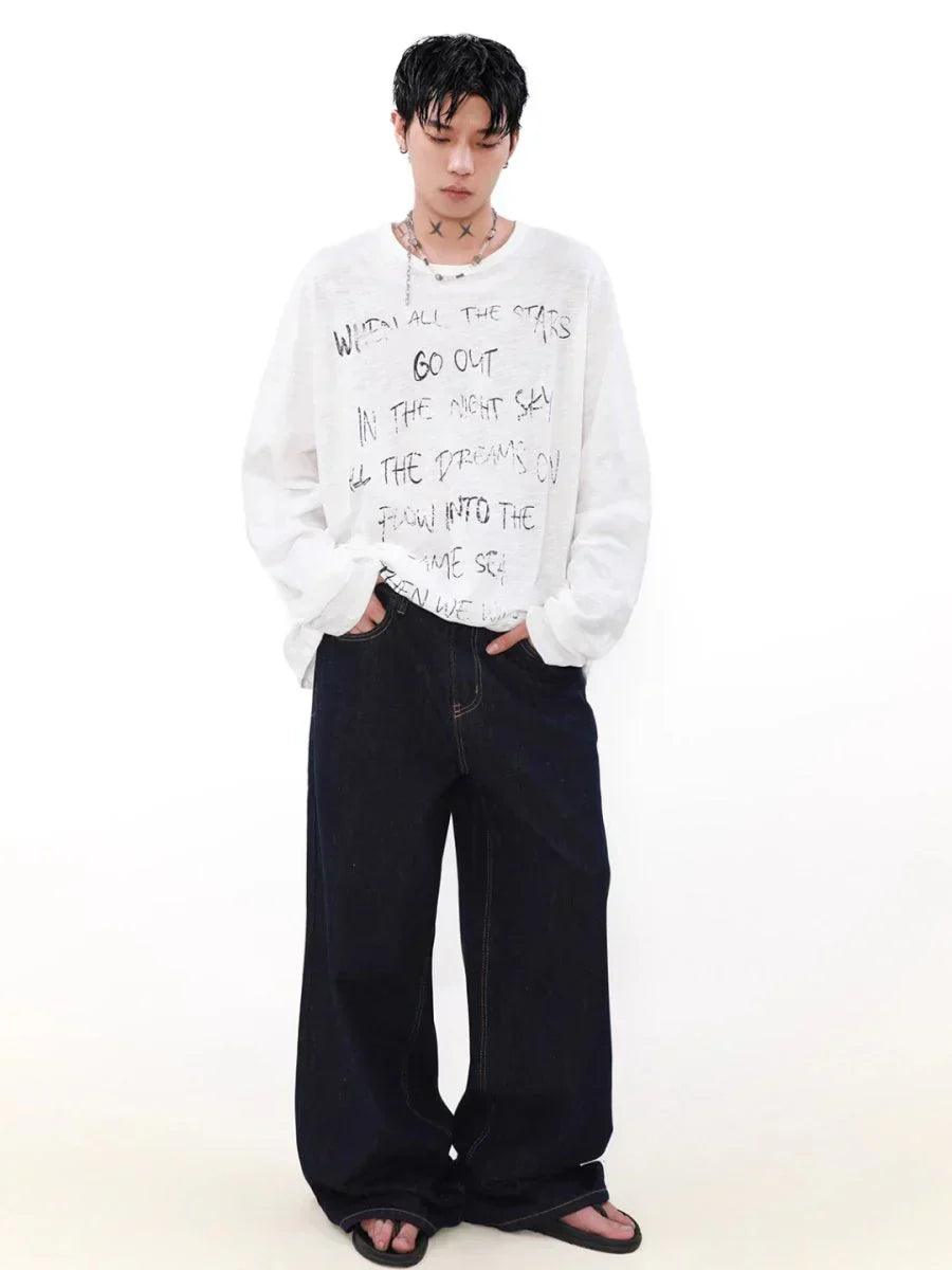 [MRNEARLY] LONG-SLEEVED T-SHIRT FE0539
