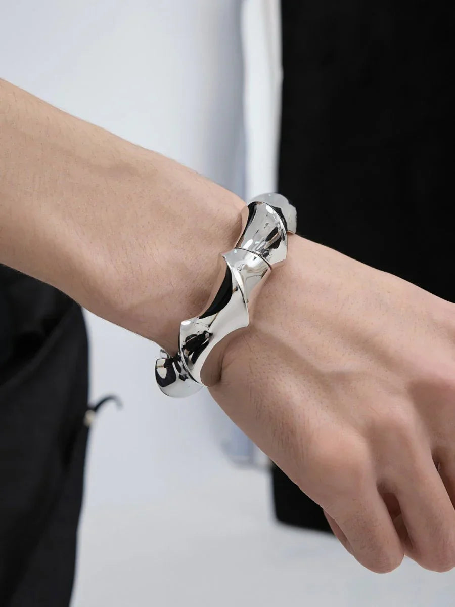 METAL SPIRAL DESIGN BRACELET   FA104
