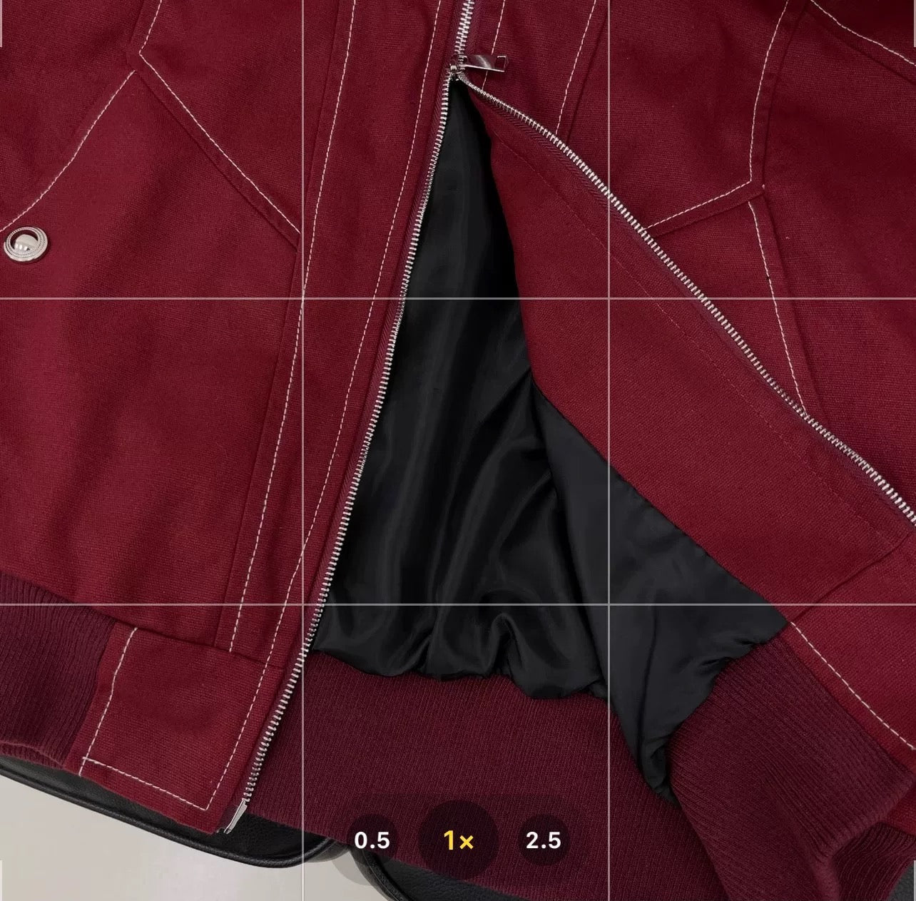 Men’s Red Contrast Stitch Hooded Jacket – Streetwear Short Outerwear Coat   FE0318