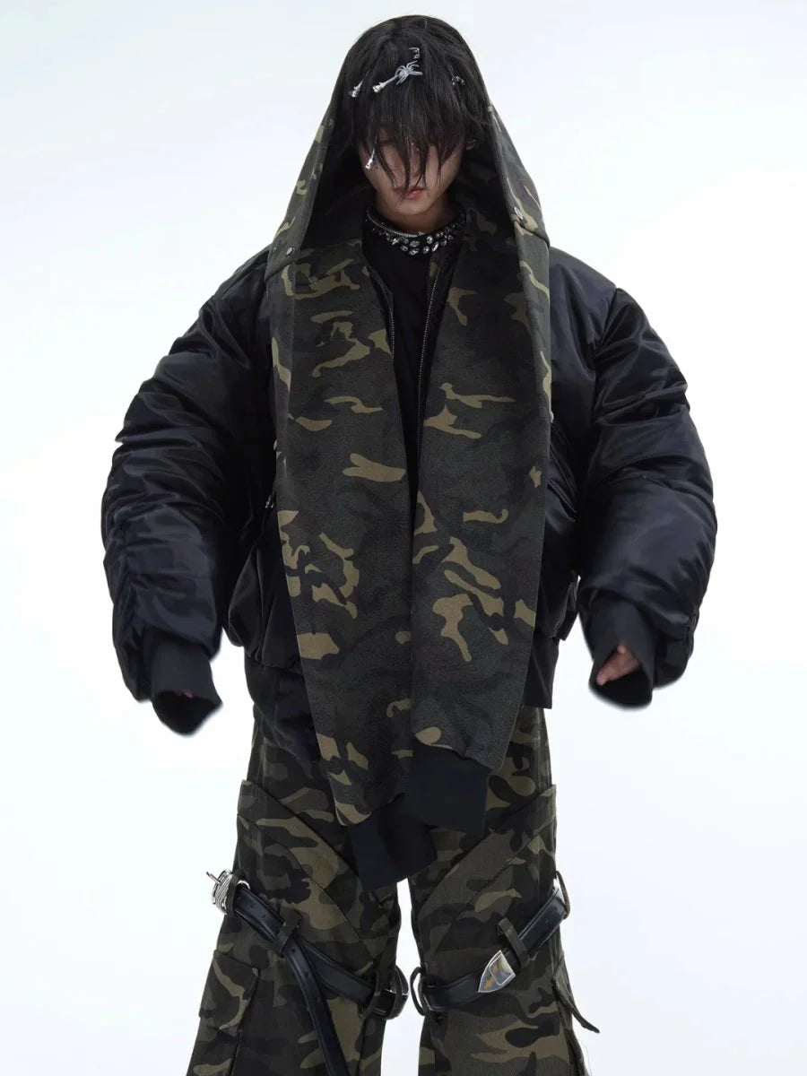 [CULTUREE] CAMOUFLAGE COTTON JACKET FE0488