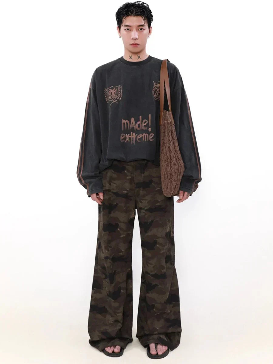 [MRNEARLY] STREET GRAFFITI T-SHIRT  FE0538