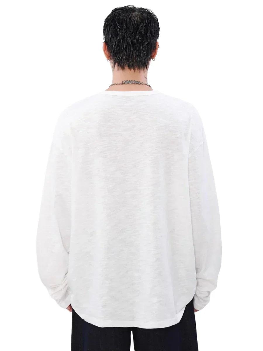 [MRNEARLY] LONG-SLEEVED T-SHIRT FE0539
