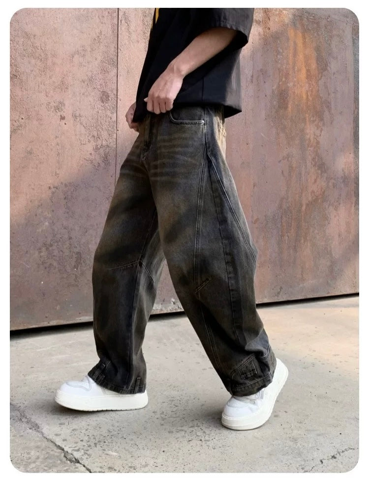 Men’s American Vintage Wide-Leg Jeans  FE0099