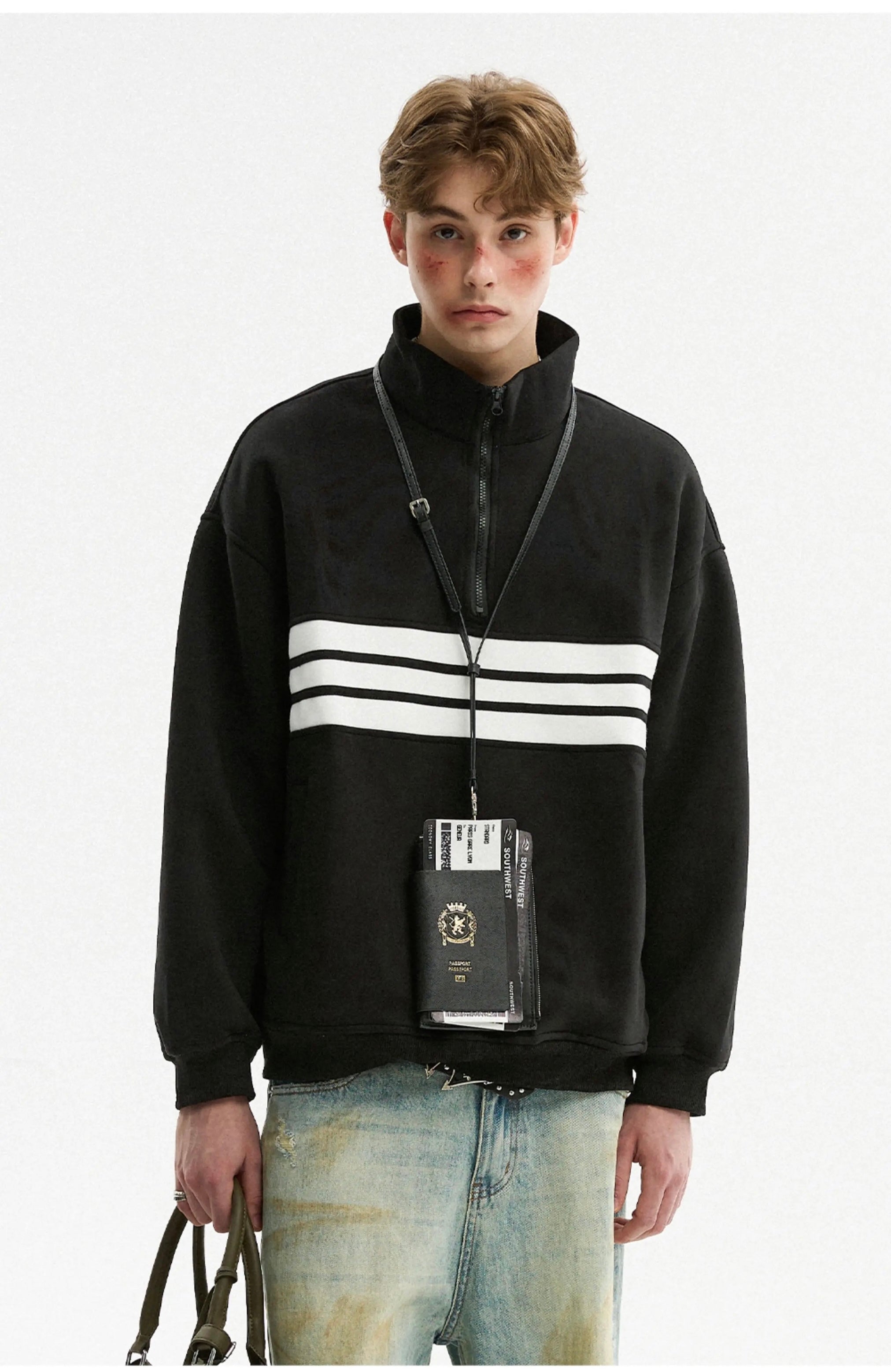 American Style Pullover Sweatshirt   FE0095