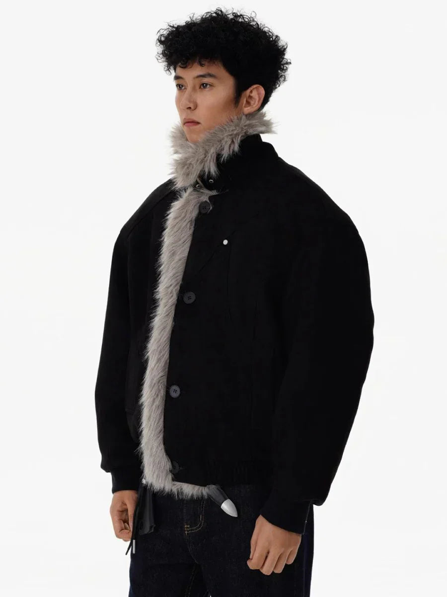 [MRNEARLY] COTTON LOOSE JACKET FE0485