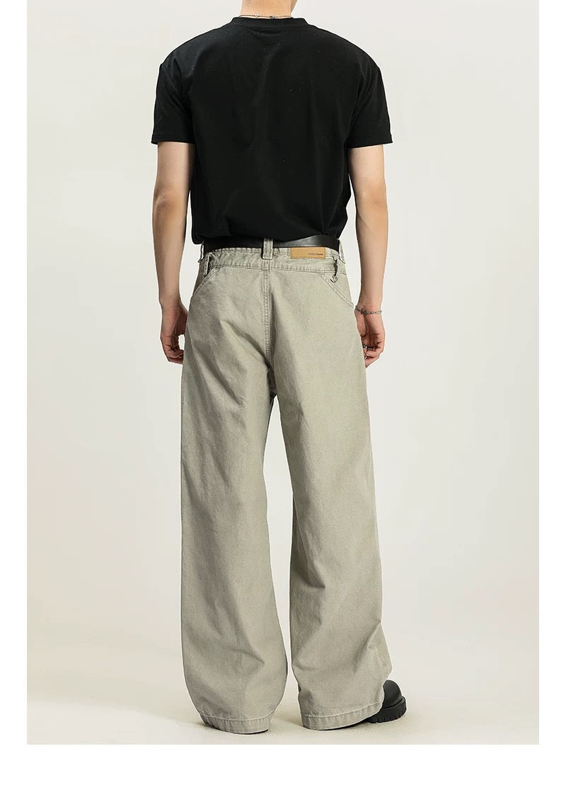 Men’s Vintage American Straight-Leg Cargo Pants  FE0343