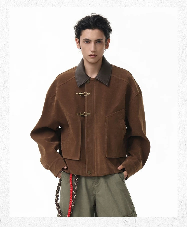 Men’s Barn-Style Short Jacket   FE0085