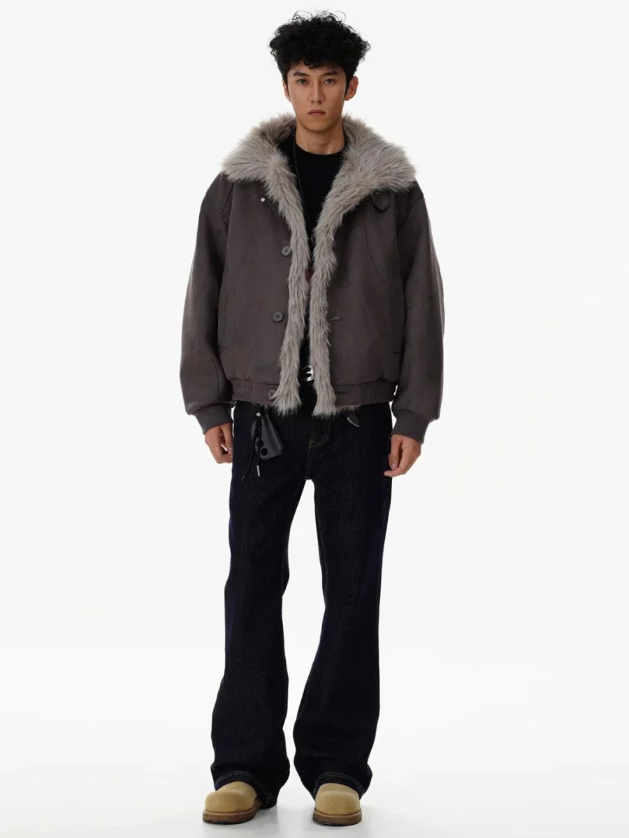 [MRNEARLY] COTTON LOOSE JACKET FE0485