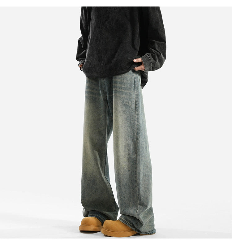 Men’s American Vintage Wide-Leg Jeans  FE0397