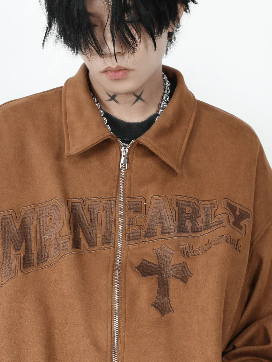 [MRNEARLY] SUEDE VINTAGE JACKET  FE0456