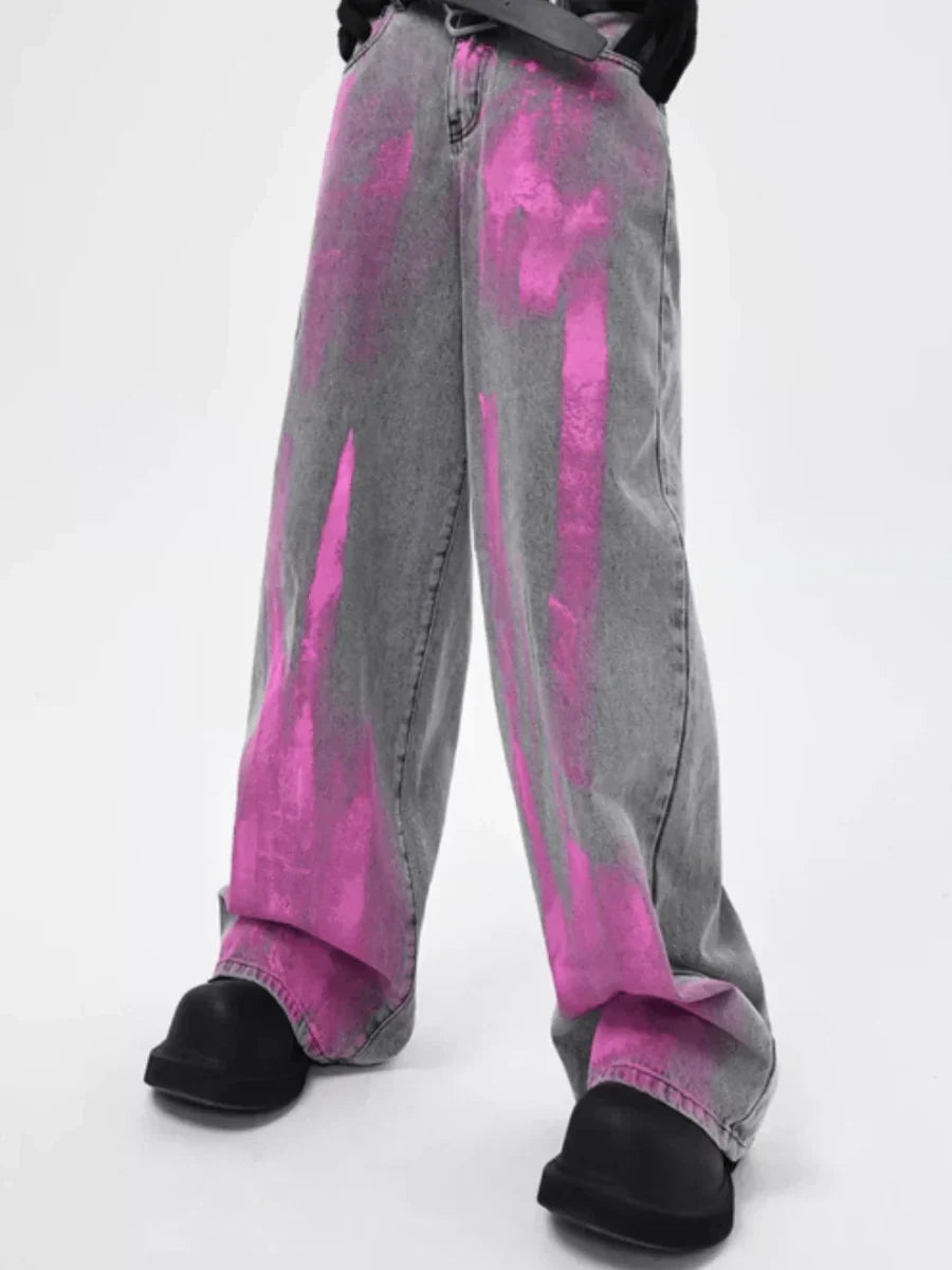 A-TYPE SMOKE GRAY FLOOR MOPPING PANTS FE0406