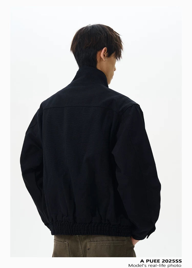 Men’s American Stand-Collar Jacket  FE0380
