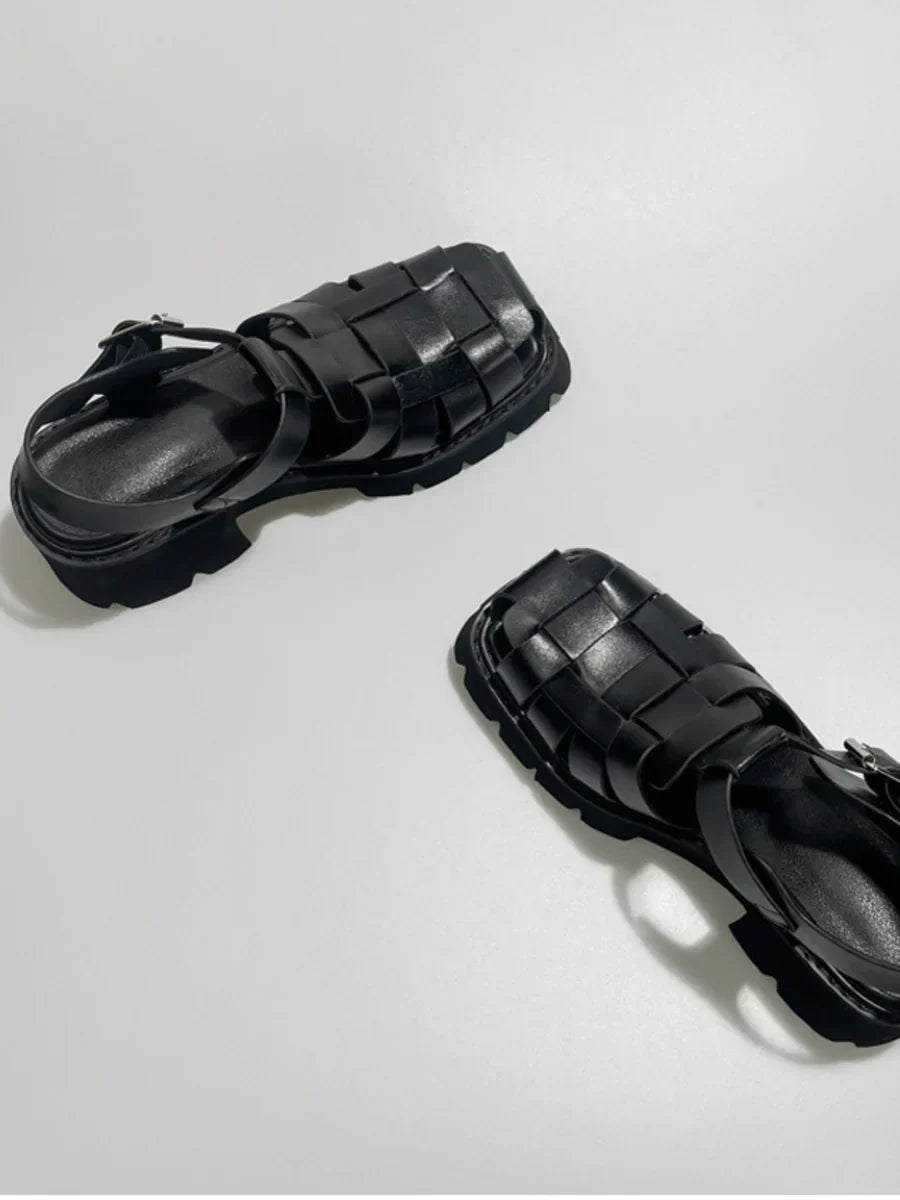 HIGH-HEELED SANDALS S025