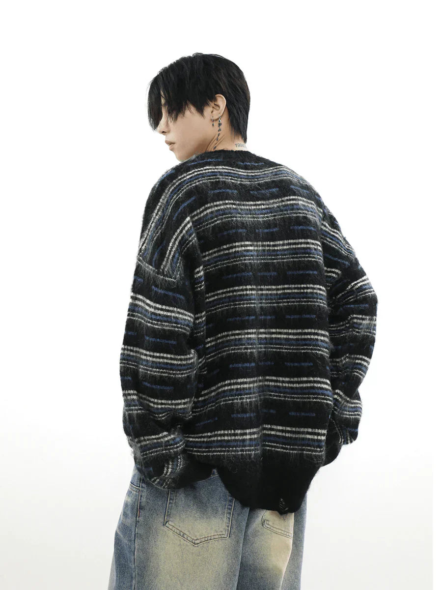 [MRNEARLY] ADVANCED SENSE OF ROUND NECK SWEATER  FE0651