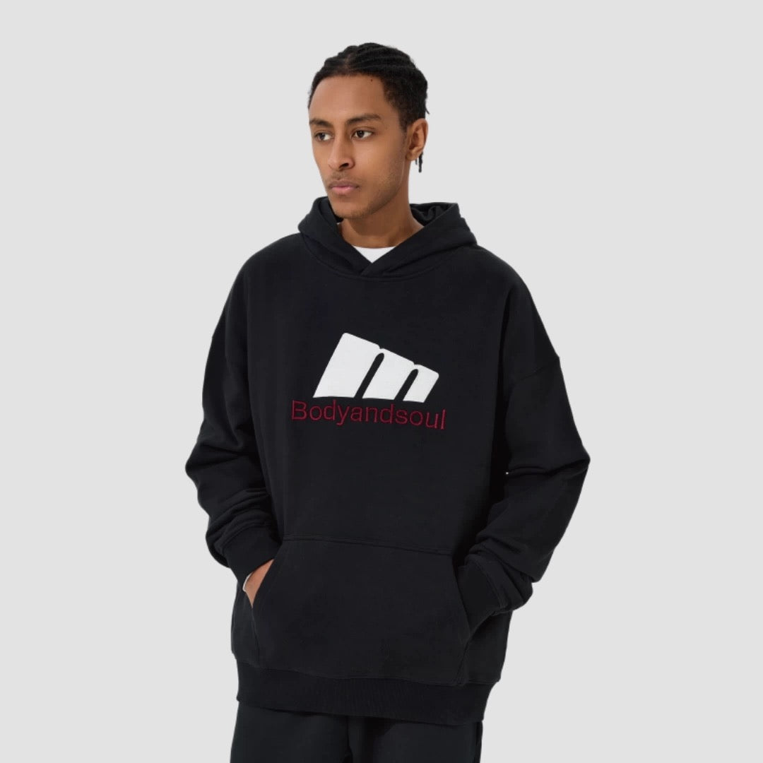 Men’s American Graphic Hoodie – Vintage Streetwear Pullover Sweatshirt  FE0022