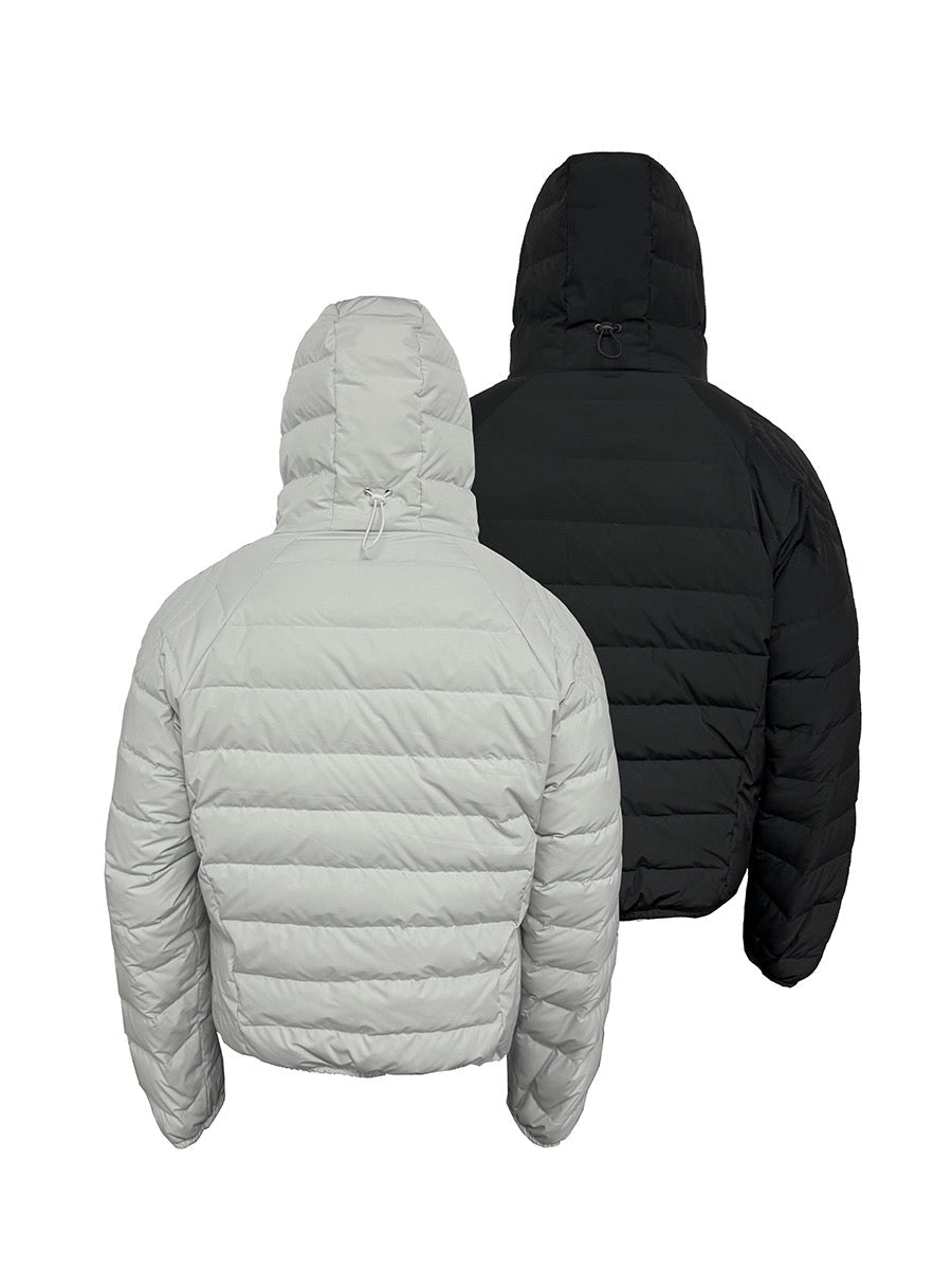 [JCAESAR] QUILTED SHELL PUFFER JACKET   FE0208