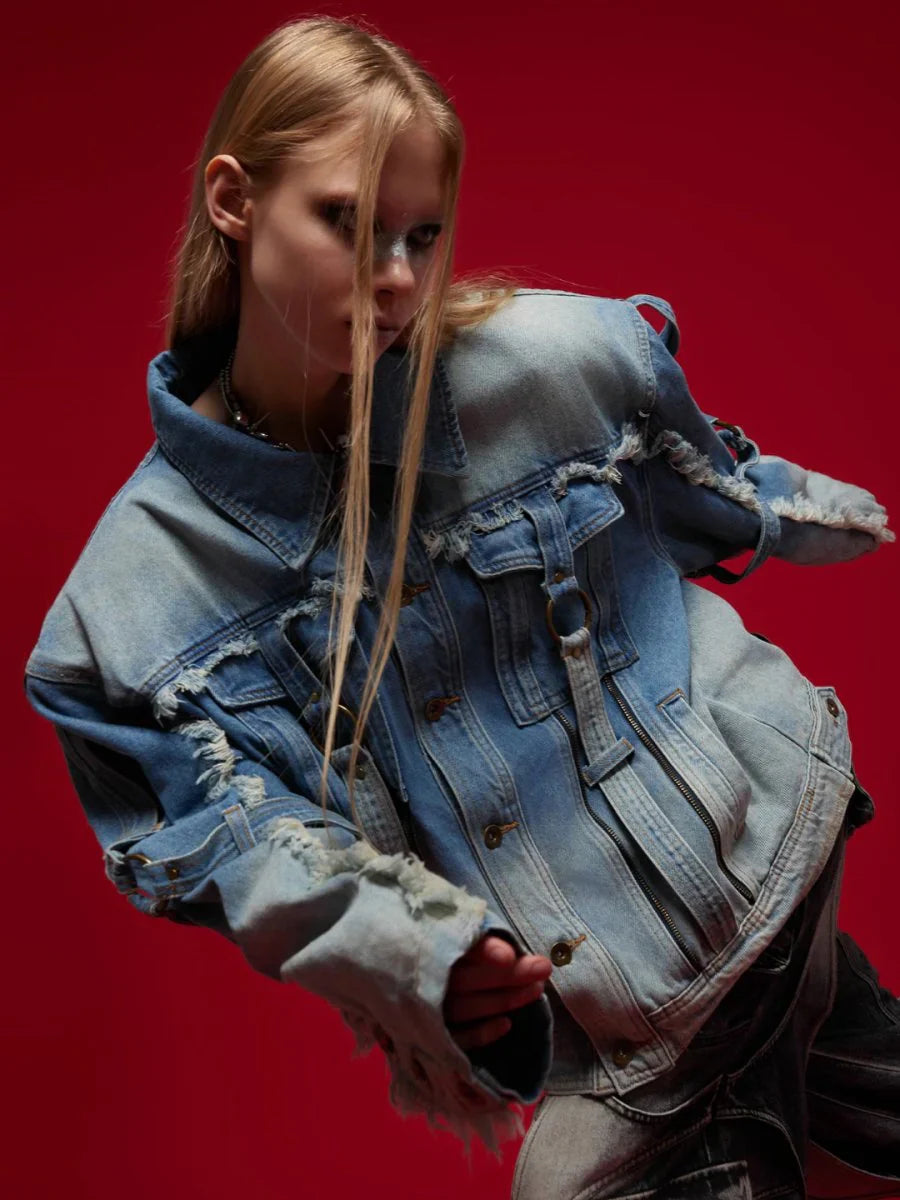 [CULTUREE] DENIM JACKET FE0487