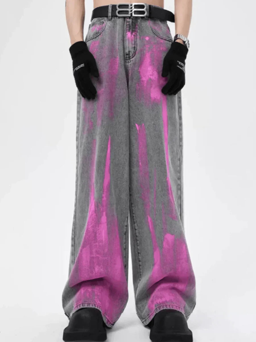 A-TYPE SMOKE GRAY FLOOR MOPPING PANTS FE0406