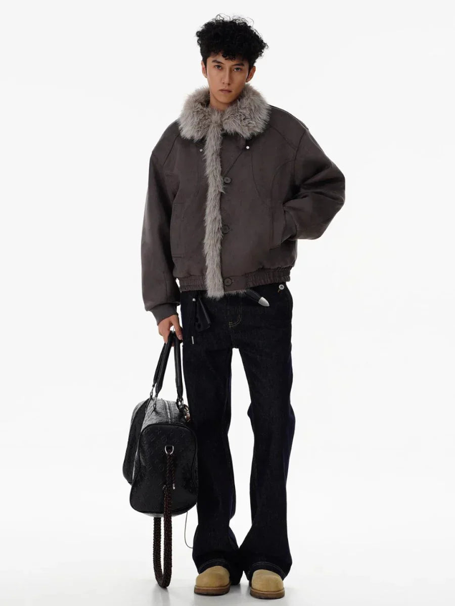 [MRNEARLY] COTTON LOOSE JACKET FE0485