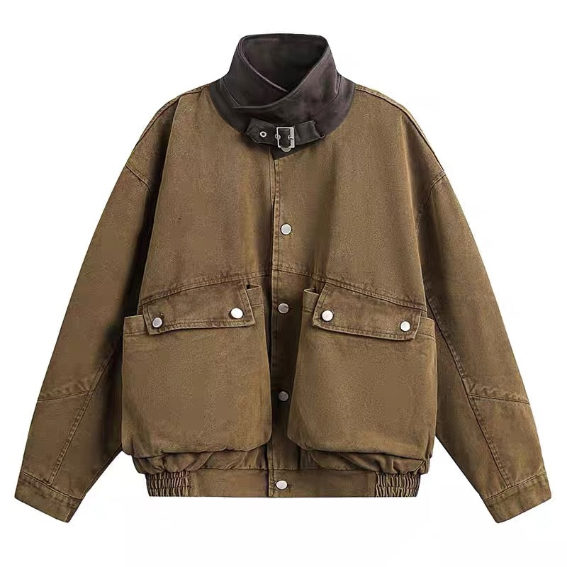 American Vintage Barn Jacket with 3D Pockets   FE0270