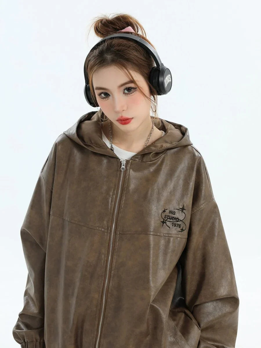PU LEATHER JACKET FE0481