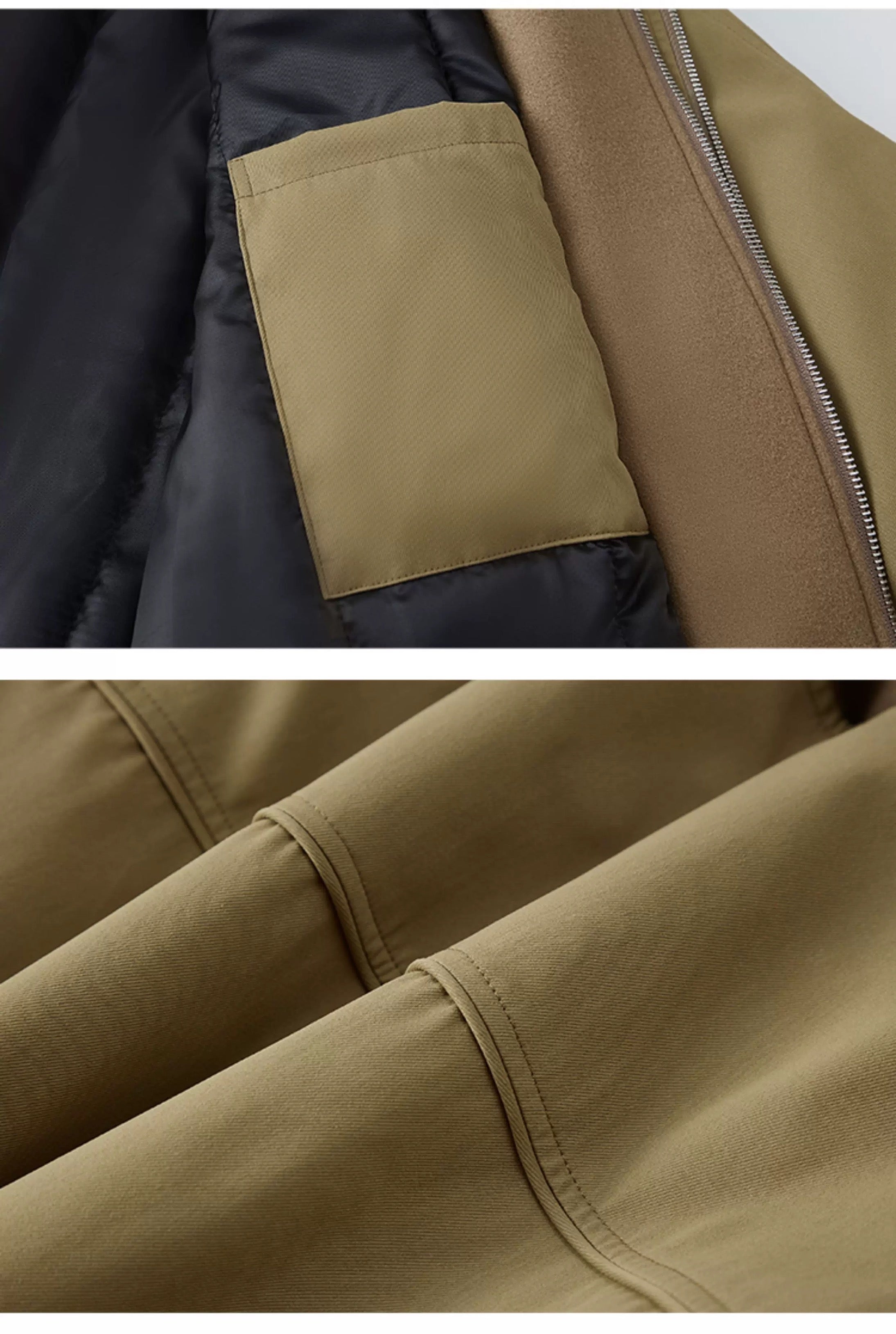 Men’s Designer Contrast Splice Lapel Jacket  FE0078