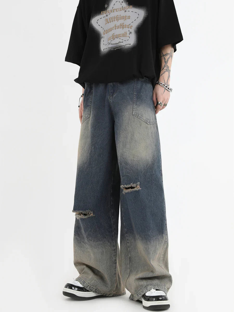 AMERICAN CUT WASH JEANS   FE0443