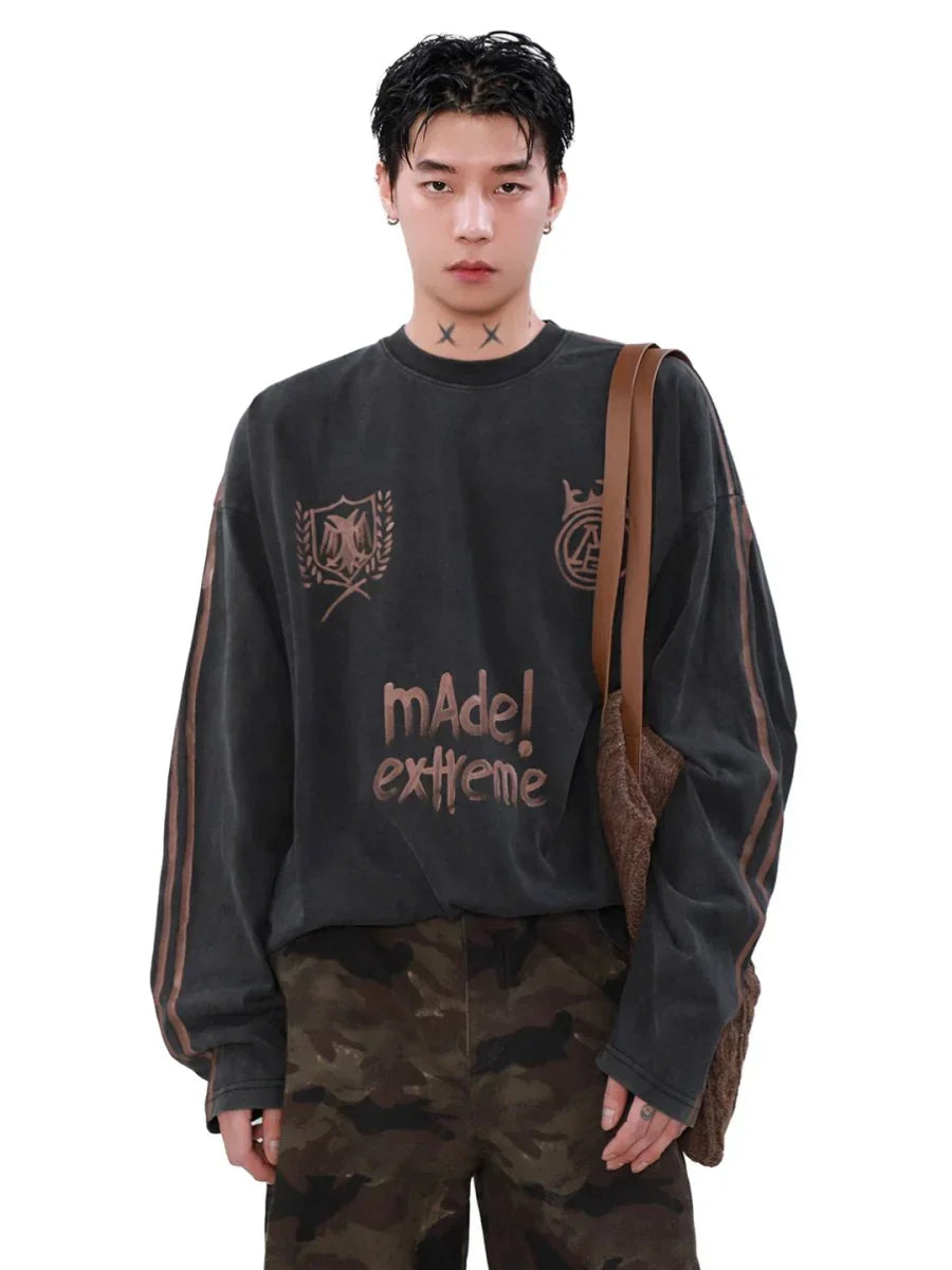 [MRNEARLY] STREET GRAFFITI T-SHIRT  FE0538