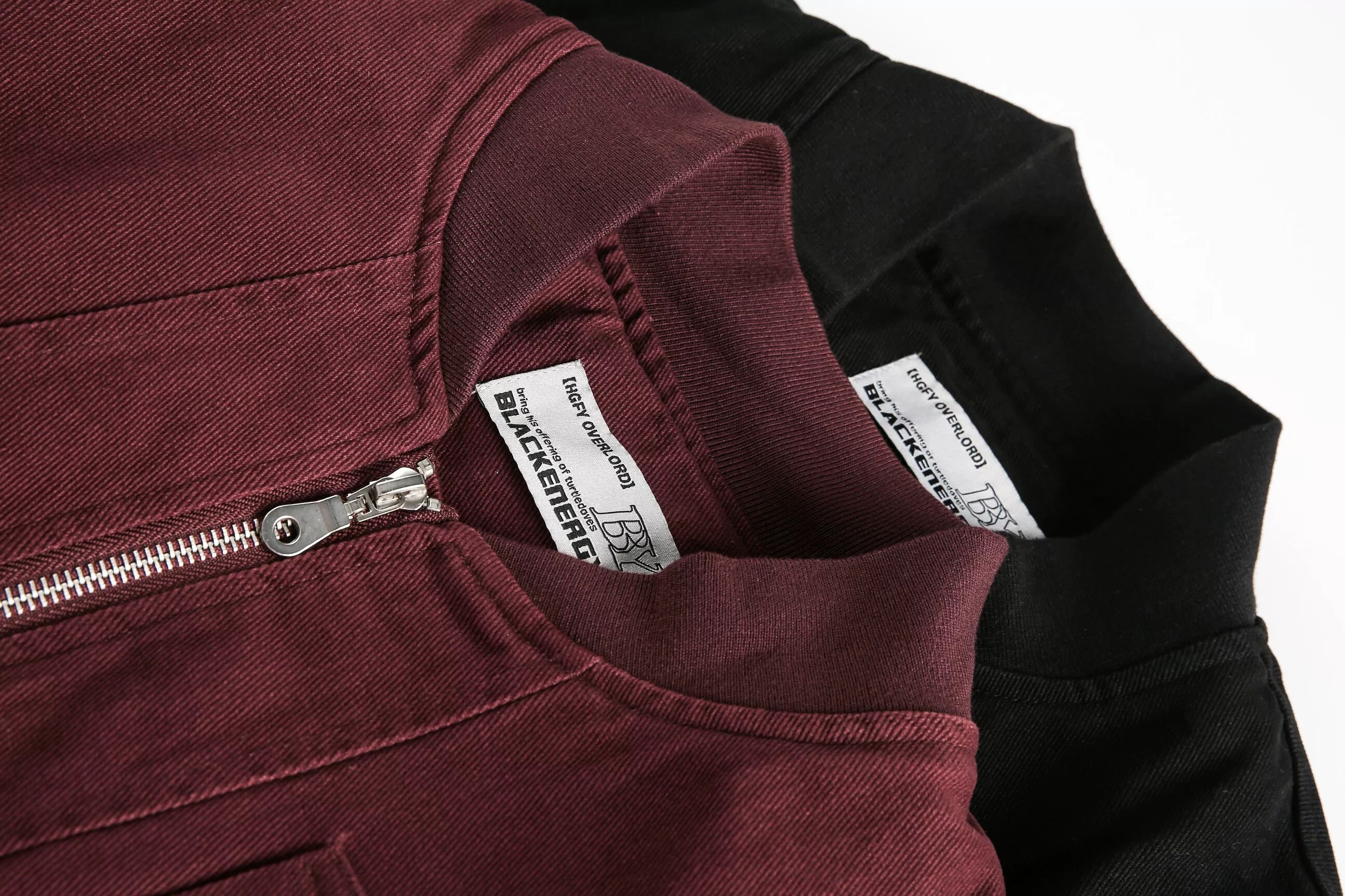Men’s Burgundy MA-1 Distressed Bomber Jacke  FE0306