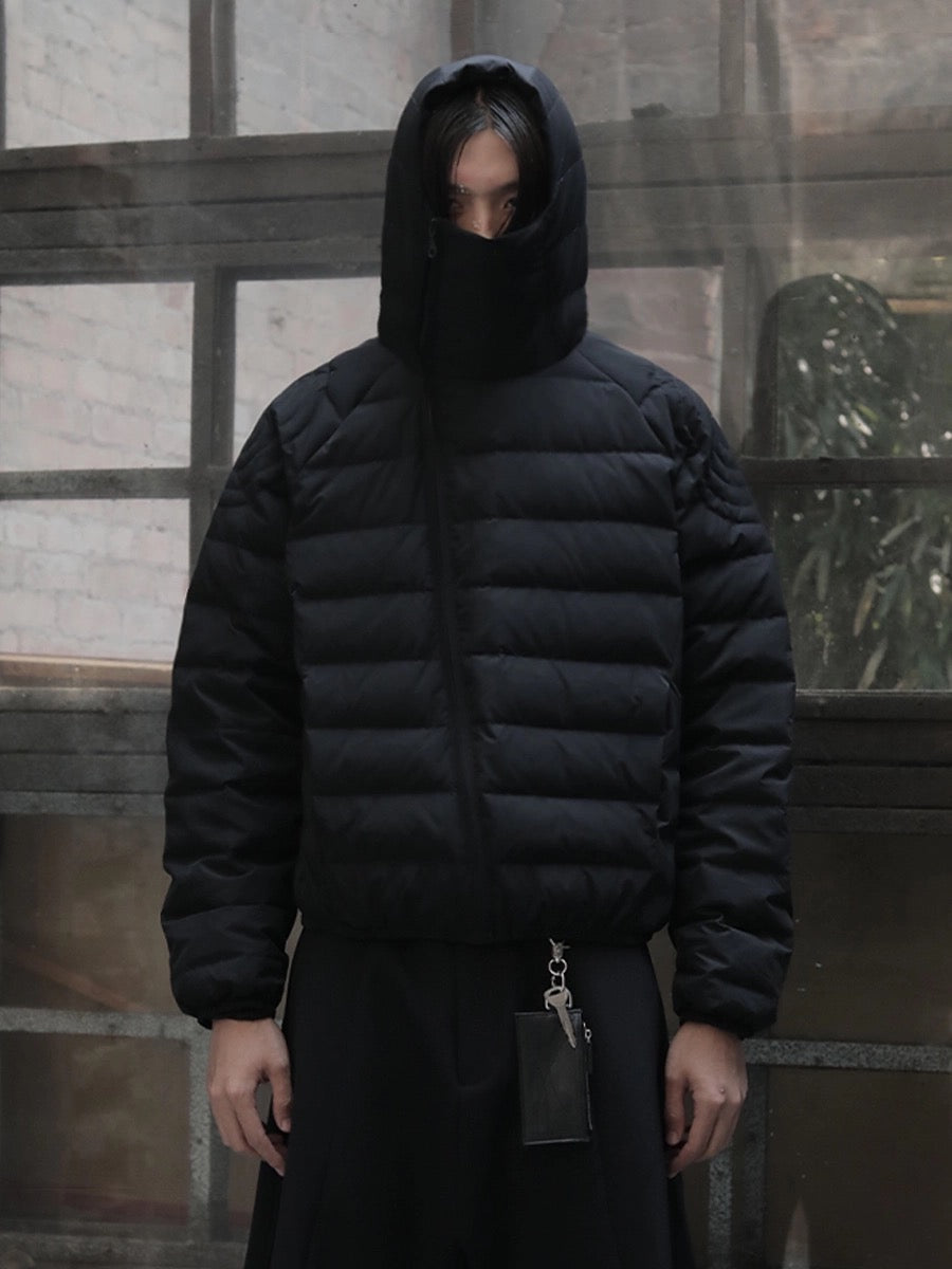 [JCAESAR] QUILTED SHELL PUFFER JACKET   FE0208
