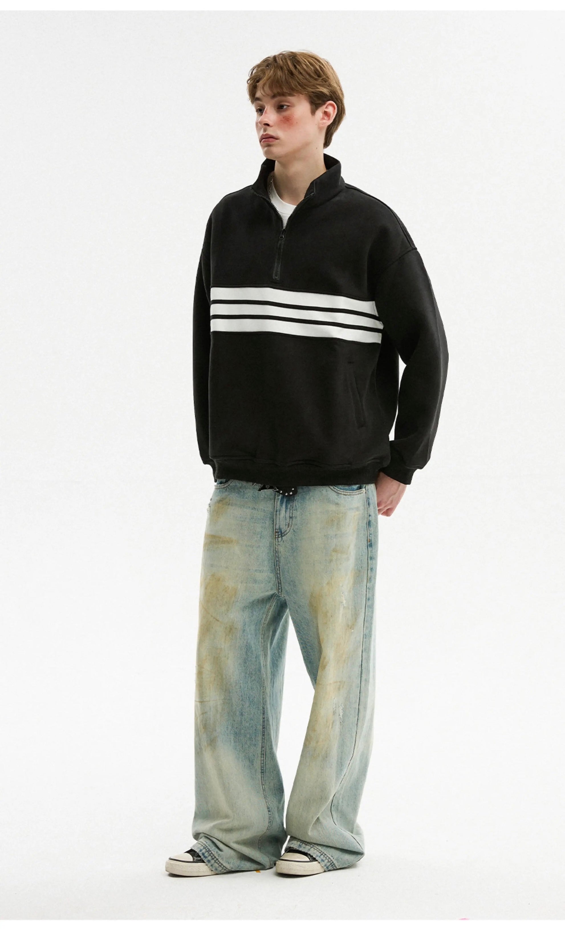 American Style Pullover Sweatshirt   FE0095