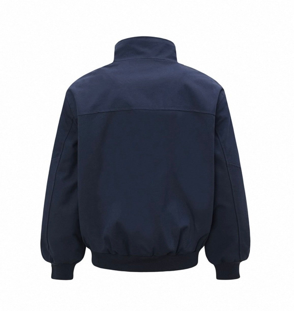 Men’s Stand Collar Jacket – Minimal Clean Fit Streetwear Outerwear   FE0048