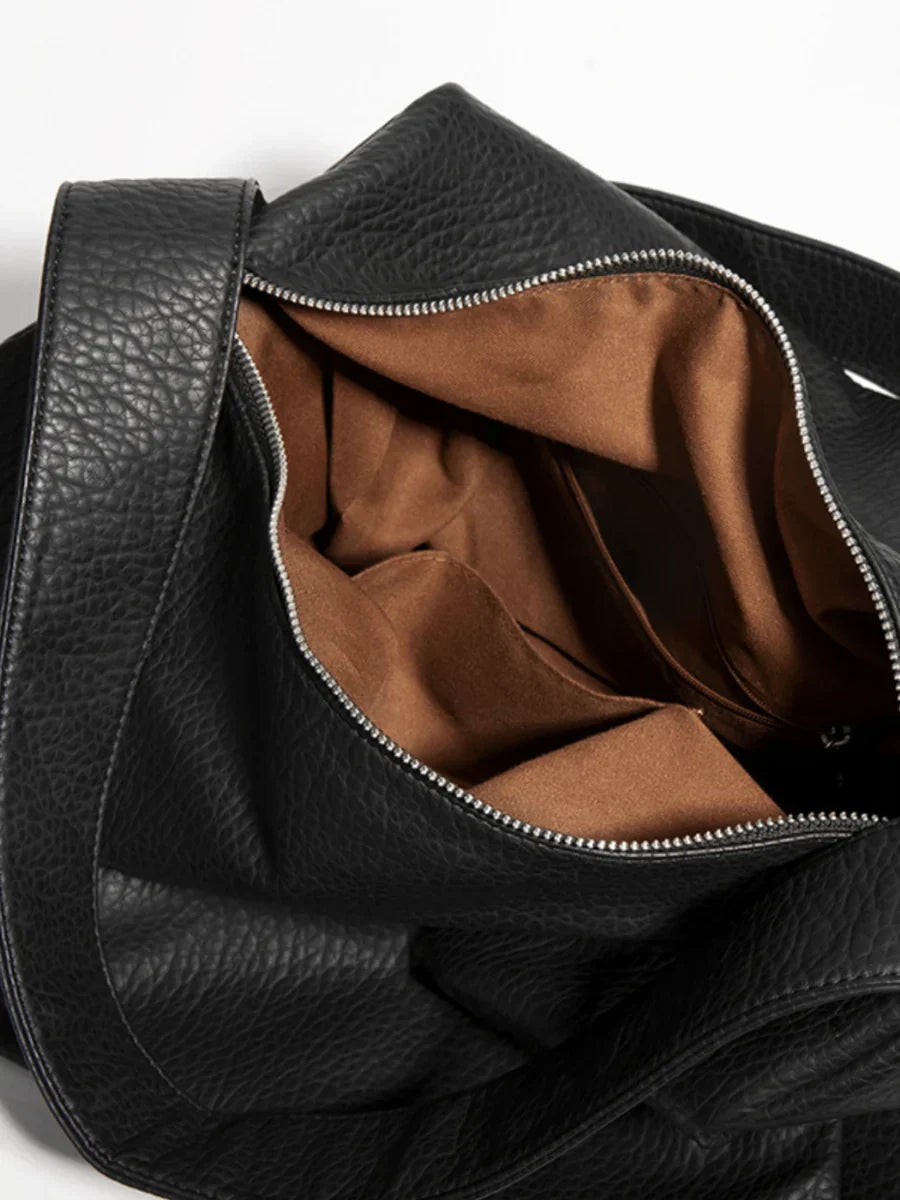 CROSSBODY SOFT LEATHER SHOULDER BAG   FA090