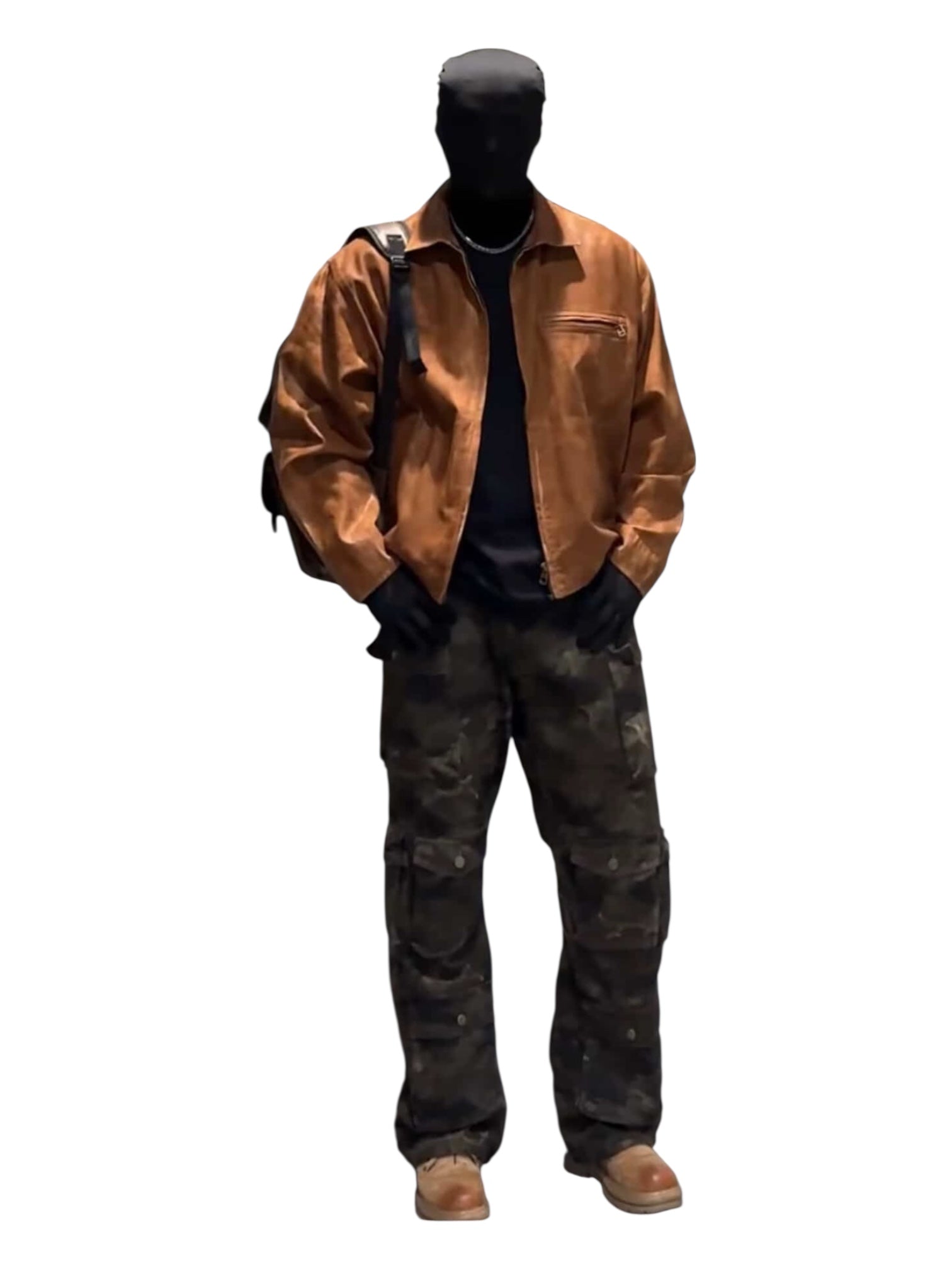 DETROIT COLLAR-DYED JACKET   FE0216