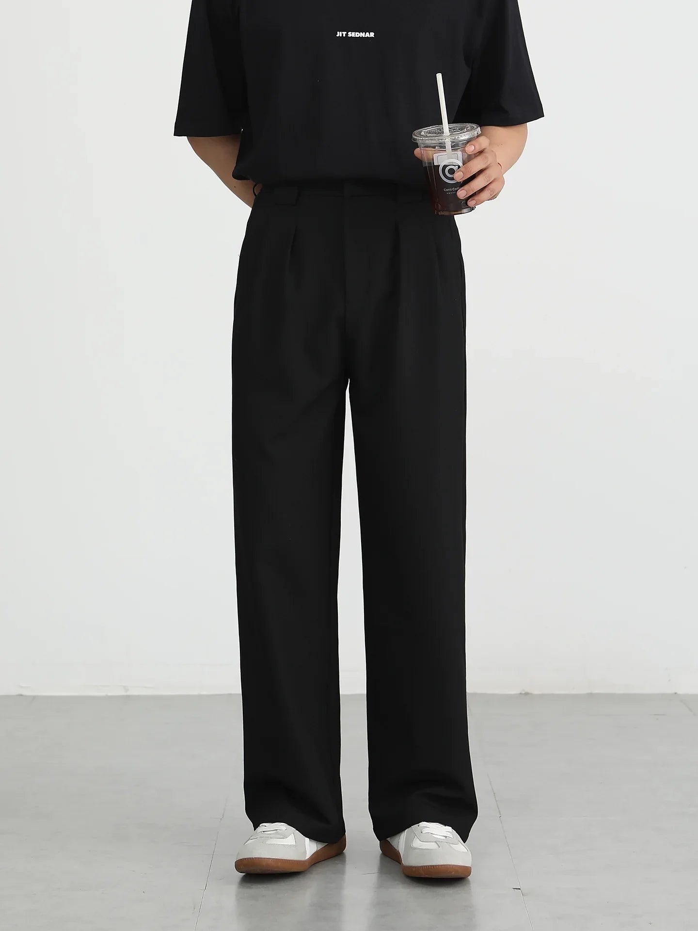 Show height and thinness, high-end casual suit and trousers   FE0577