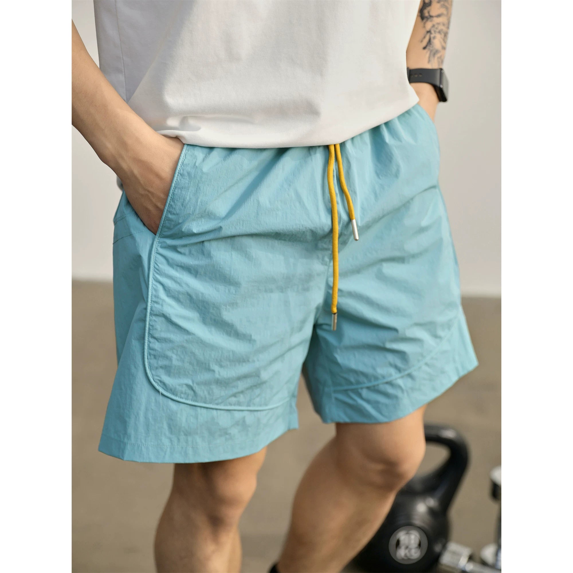 Outdoor sunscreen non-sultry loose straight shorts FE0735