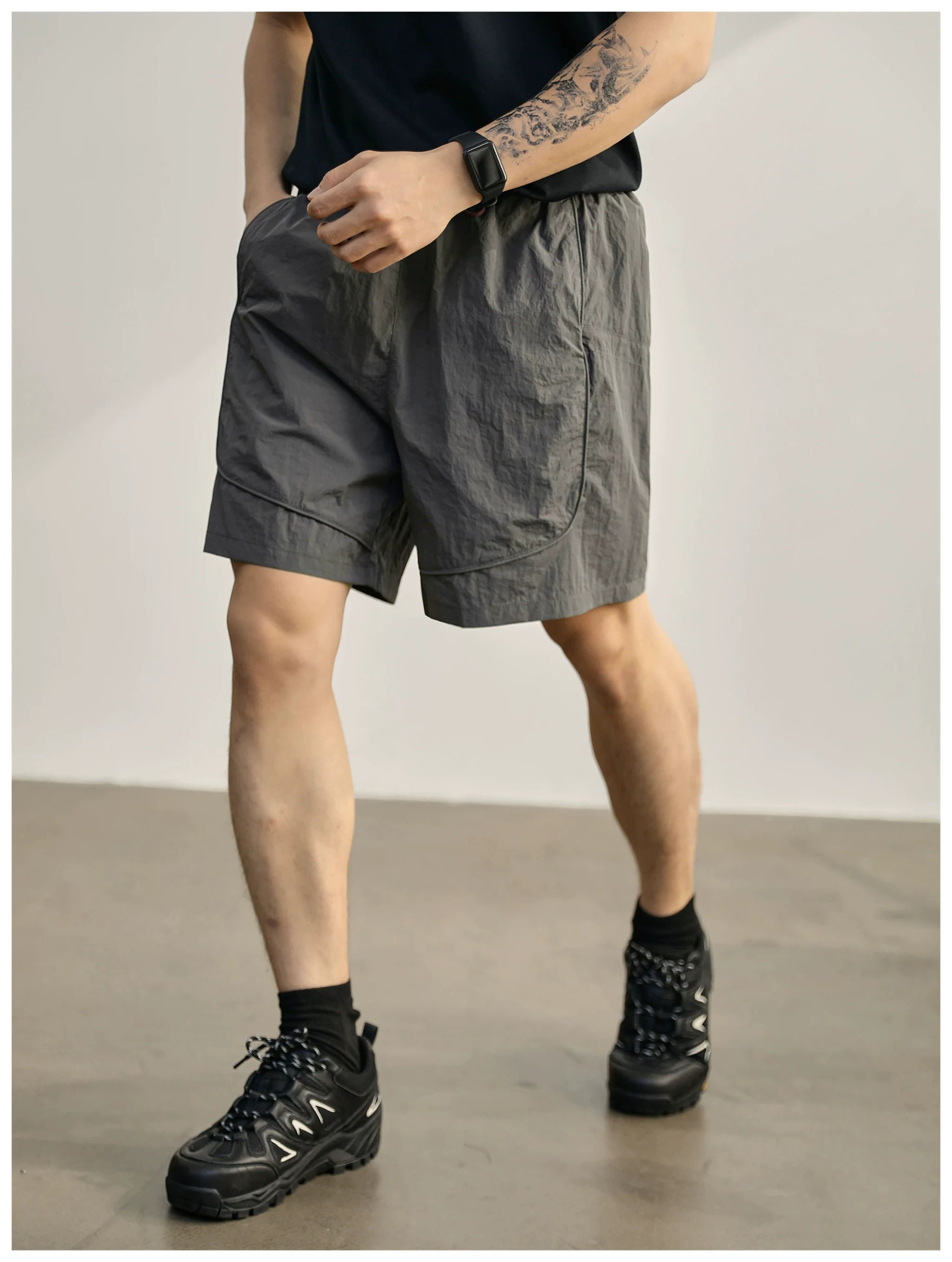 Outdoor sunscreen non-sultry loose straight shorts FE0735