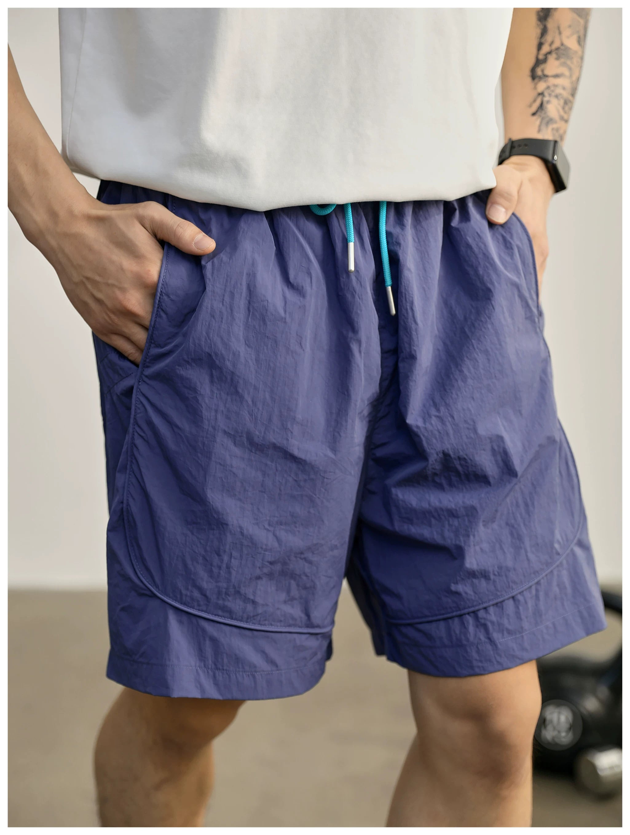 Outdoor sunscreen non-sultry loose straight shorts FE0735