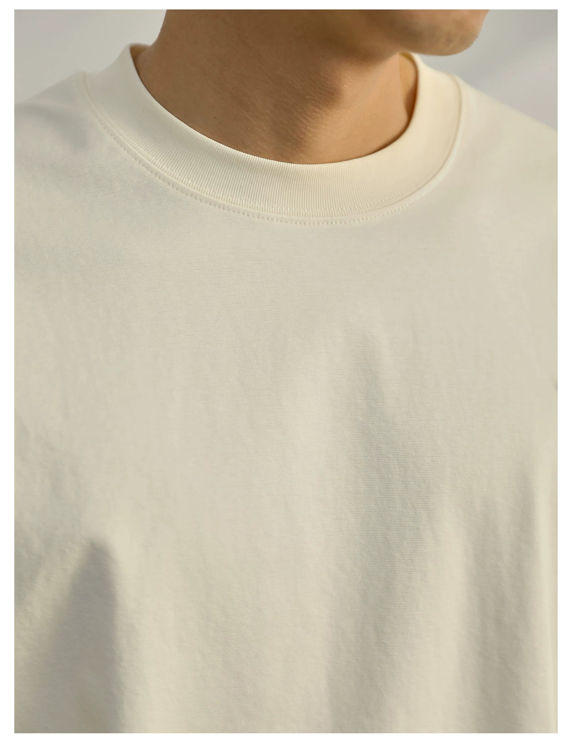 Men's simple luxury temperament casual T-shirt FE0731