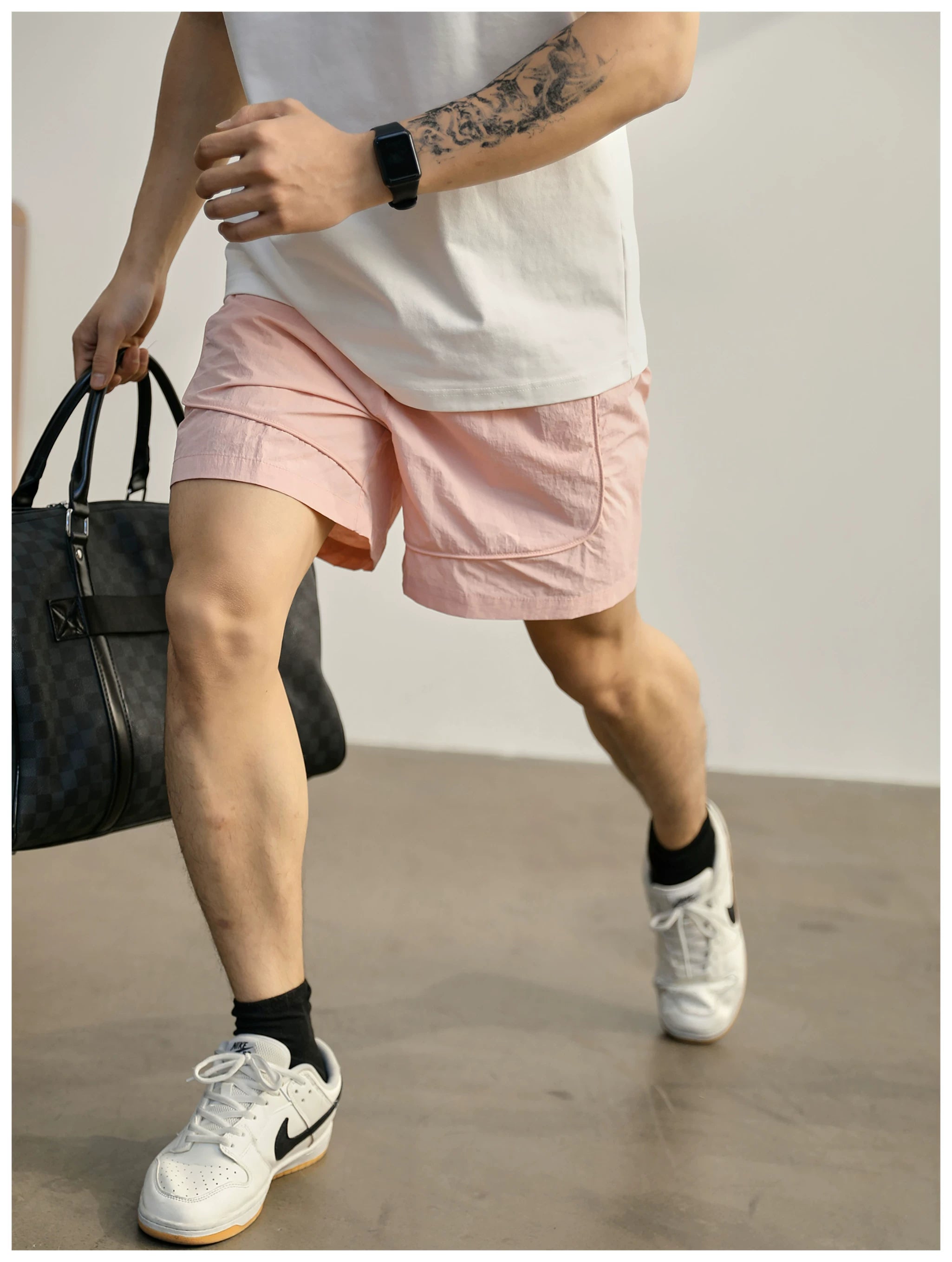 Outdoor sunscreen non-sultry loose straight shorts FE0735