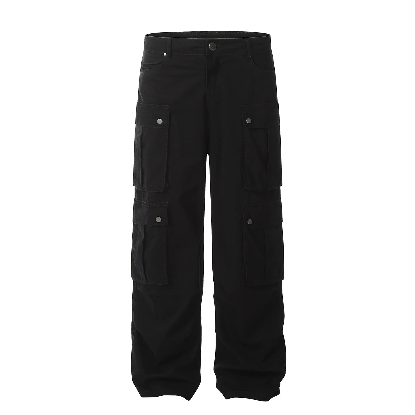 Cleanfit multi-pocket black overalls FE0696