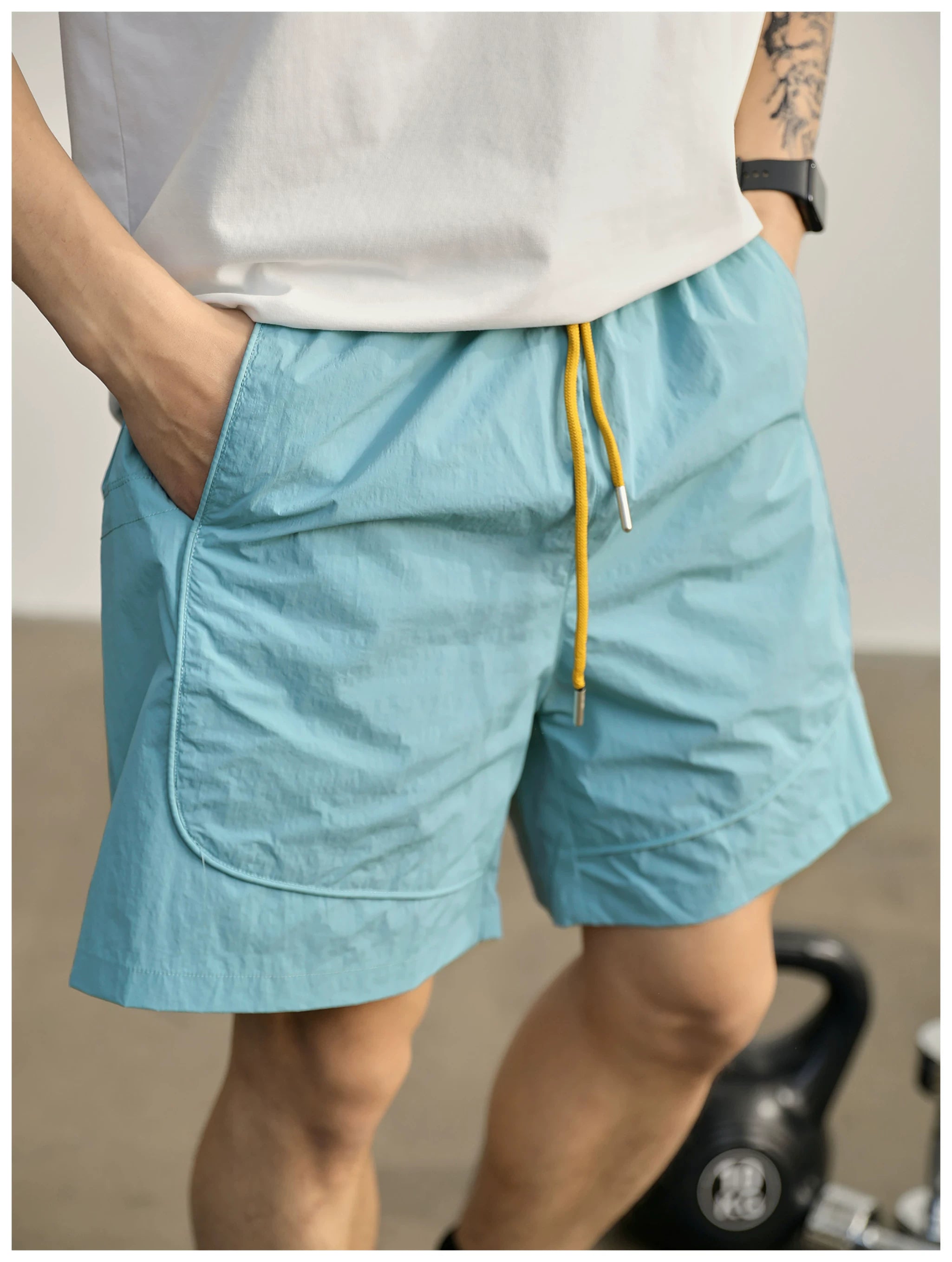 Outdoor sunscreen non-sultry loose straight shorts FE0735