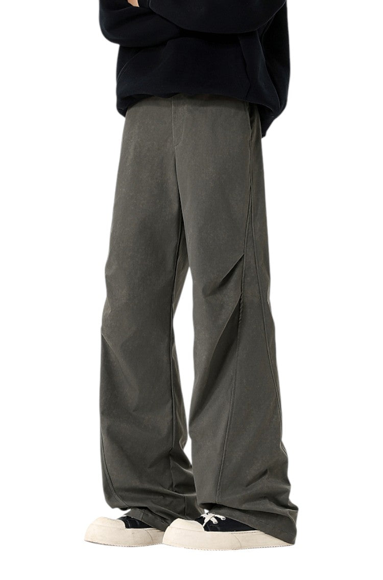 DECONSTRUCTED TIE-DYE SABER TROUSERS   FE0508
