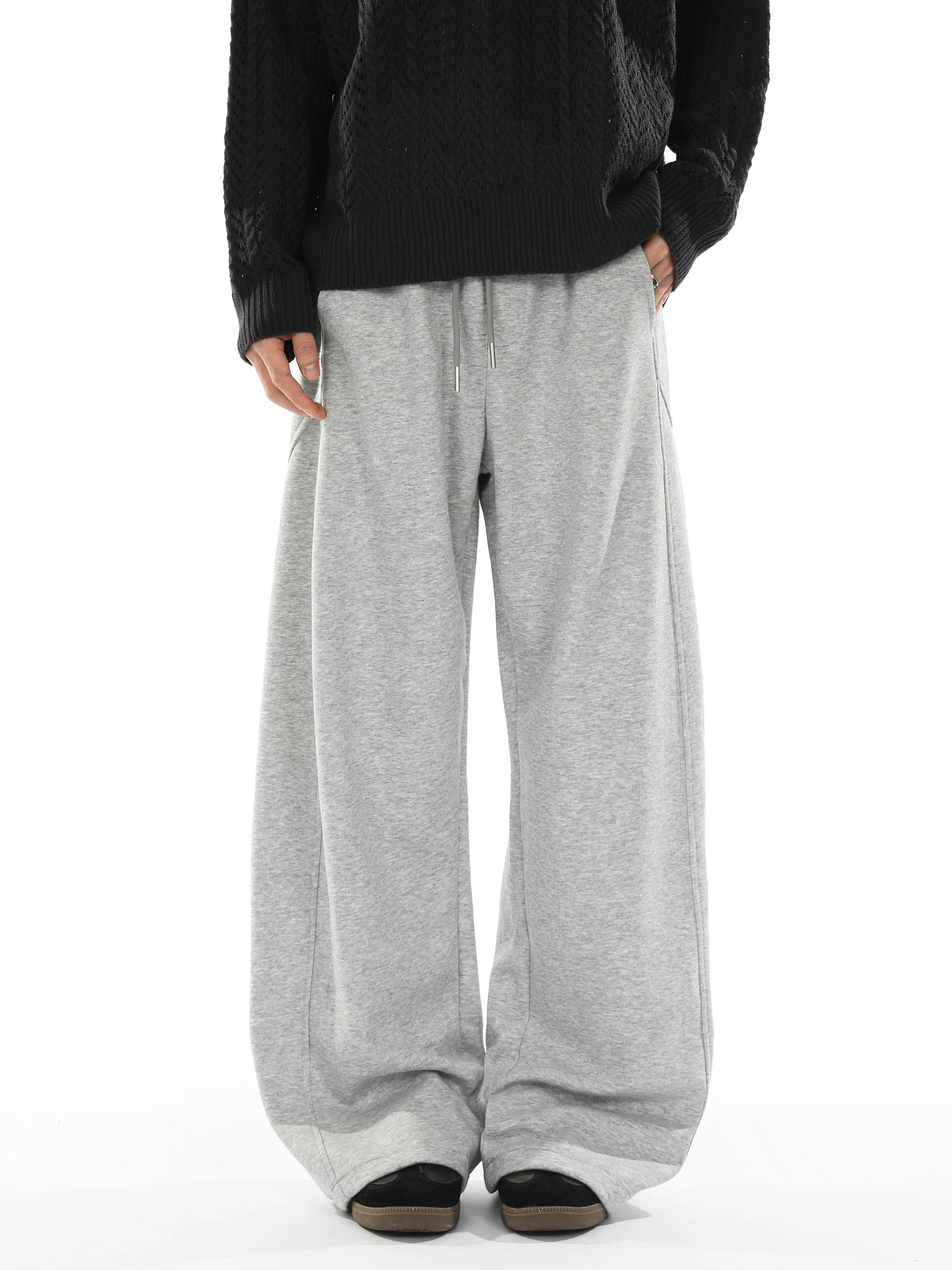 Loose straight basic sweatpants FE0687