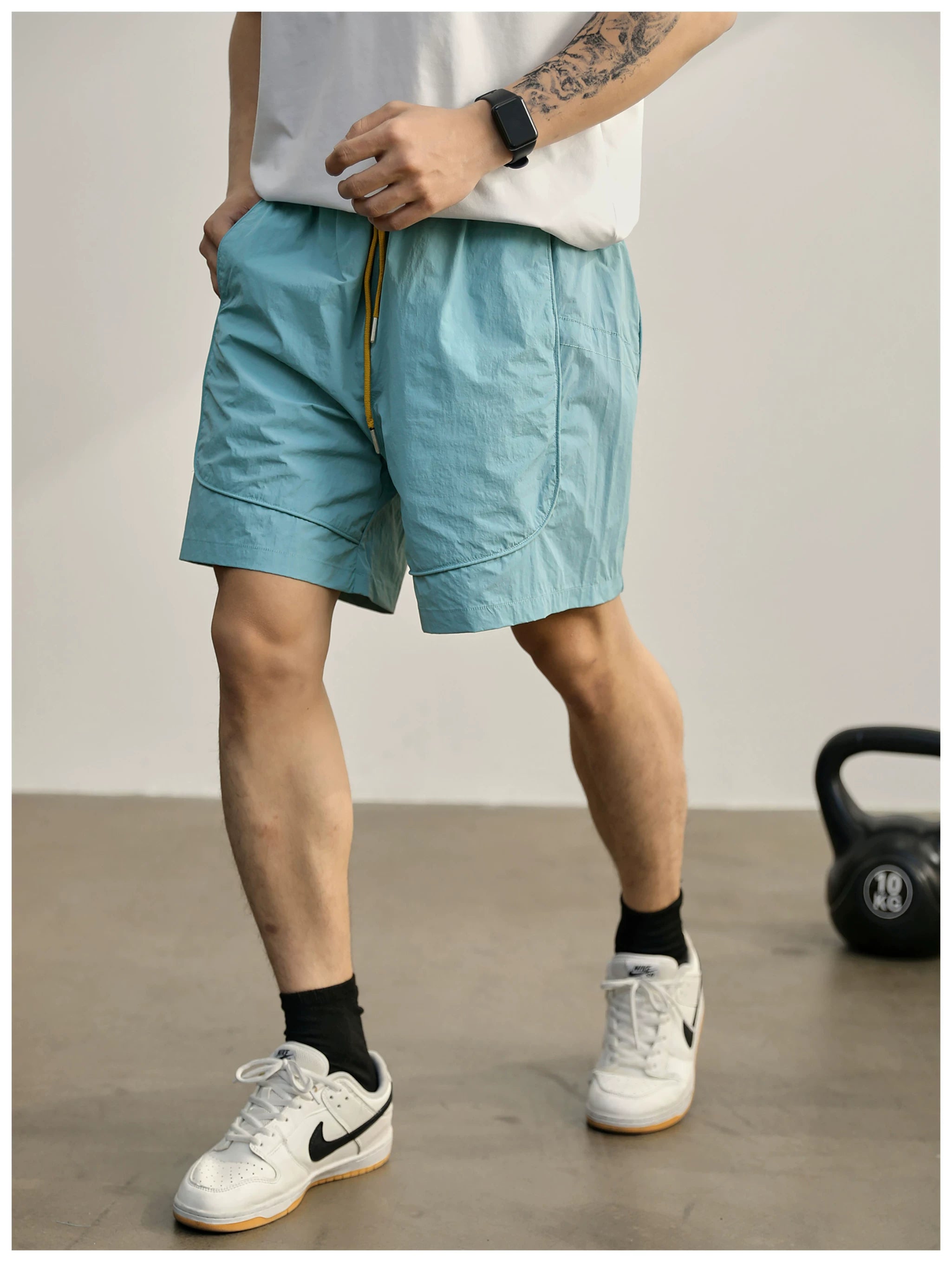 Outdoor sunscreen non-sultry loose straight shorts FE0735
