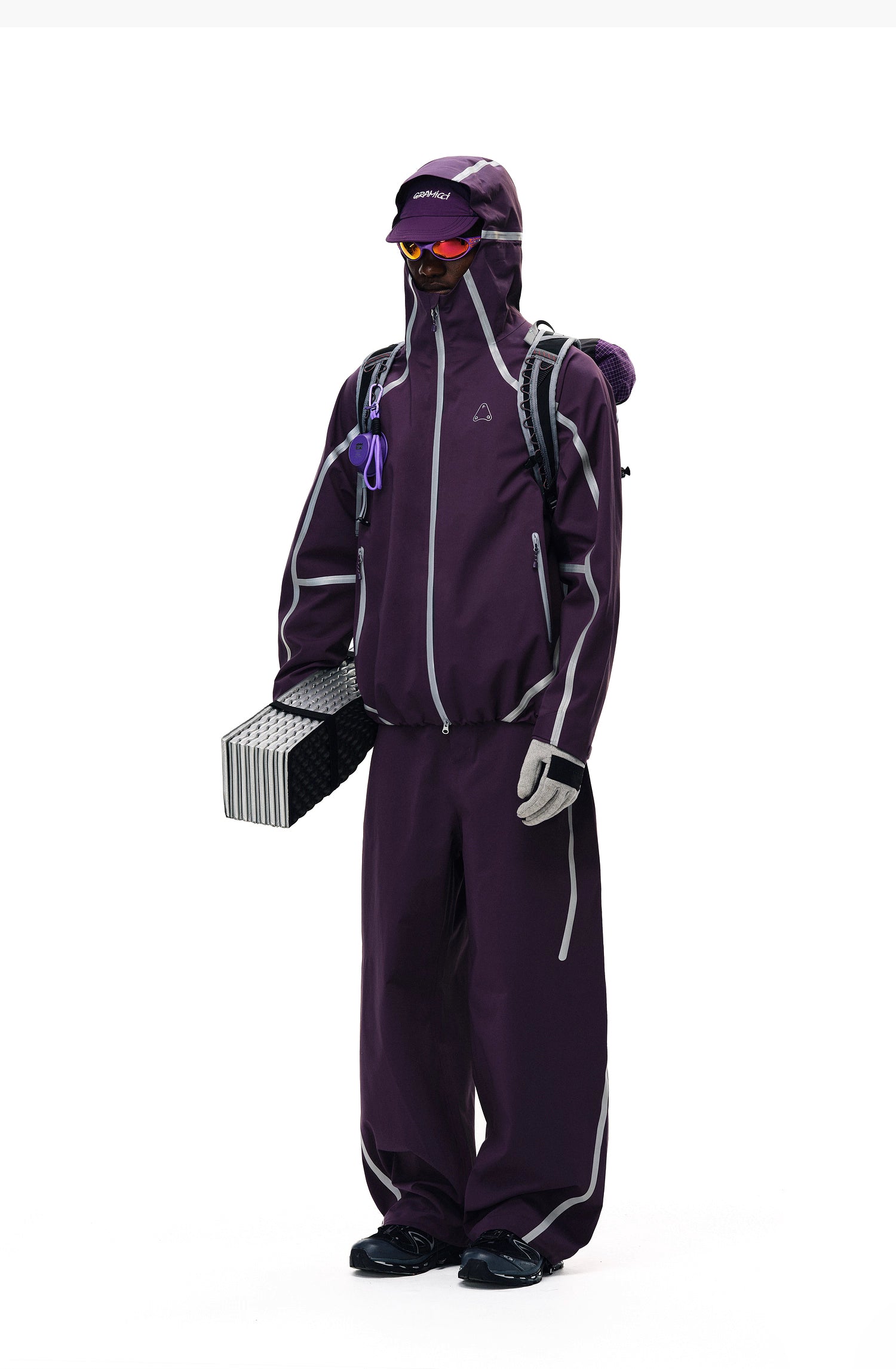 COLORBLOCK SHELL JACKET FE0505