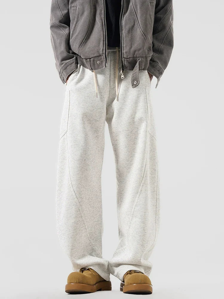 American heavy cleanfit solid color sweatpants   FE0677